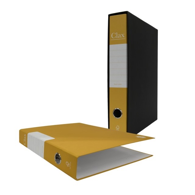 Registratore Clax - Dorso 5 cm - Protocollo 23x33 - Giallo Foto prodotto
