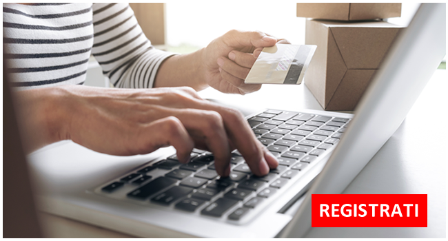 Registrati sul nostro sito